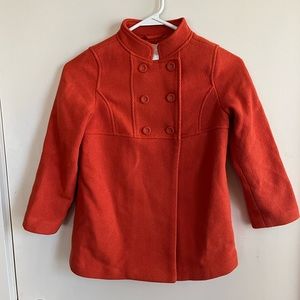 NWT size 7 Janie and Jack wool blend coat.